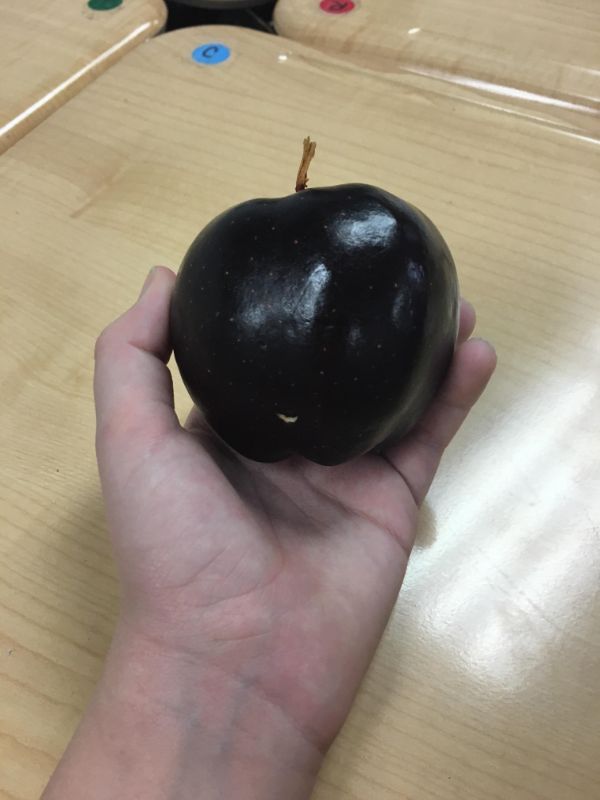 Black apple.