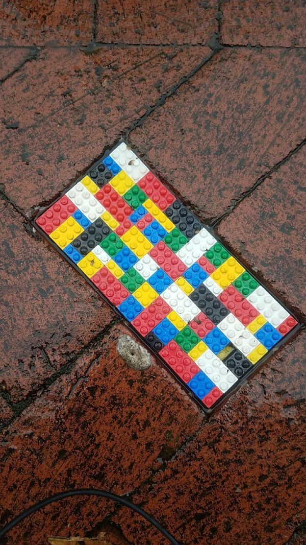 Legos replace this brick.