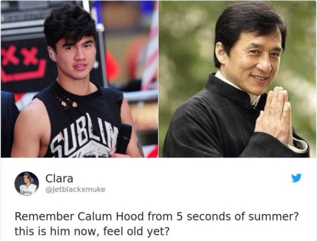 jackie chan quotes - Clara Remember Calum Hood from 5 seconds of summer? this is him now, feel old yet?