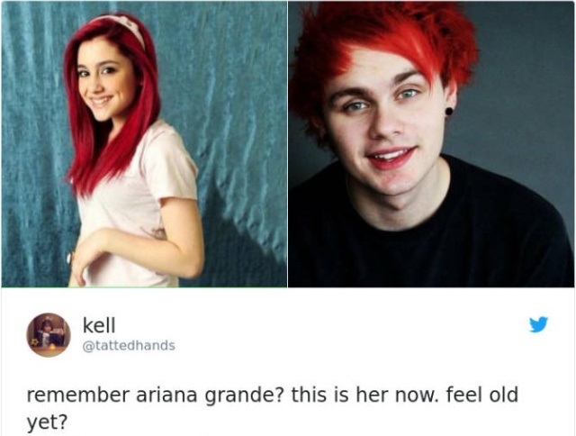 ariana grande - kell remember ariana grande? this is her now. feel old yet?