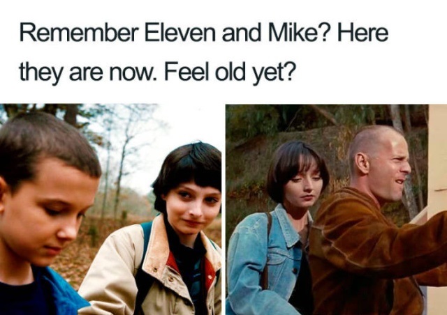 mike x eleven - Remember Eleven and Mike? Here they are now. Feel old yet?