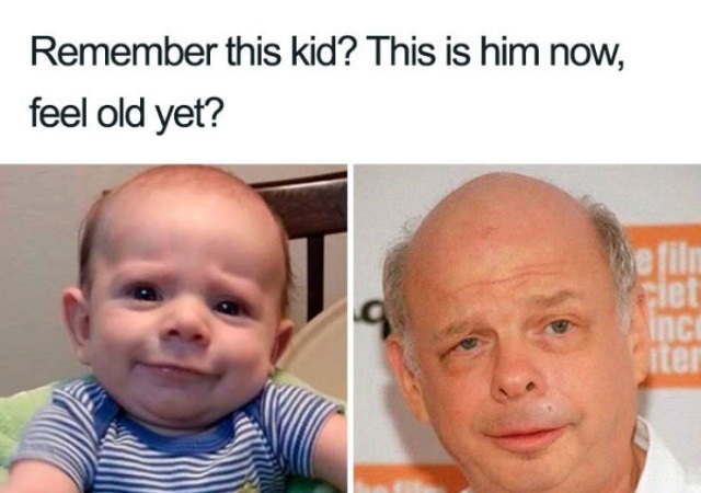 baby that looks like a man - Remember this kid? This is him now, feel old yet?
