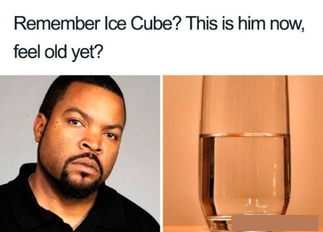 Remember Ice Cube? This is him now, feel old yet?