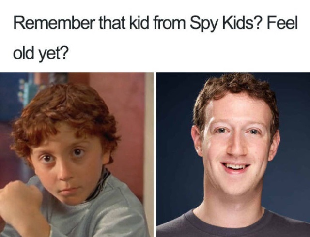 mark zuckerberg latest - Remember that kid from Spy Kids? Feel old yet?