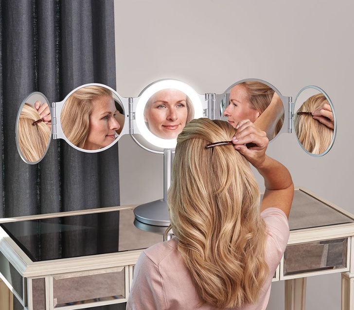 A mirror that lets you see every angle.