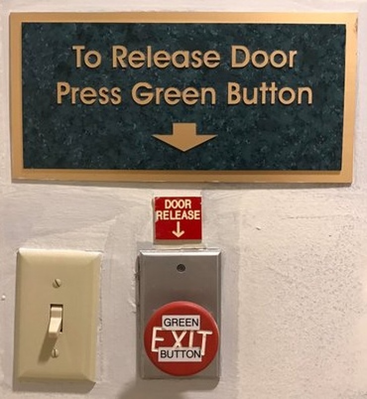 The "green button".