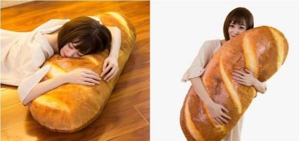 baguette body pillow