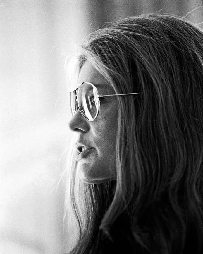 Gloria Steinem, Palm Beach, FL, 1971