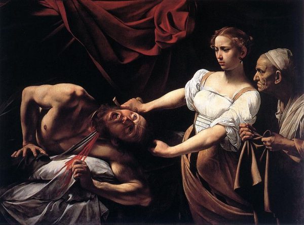 michelangelo merisi da caravaggio judith beheading holofernes