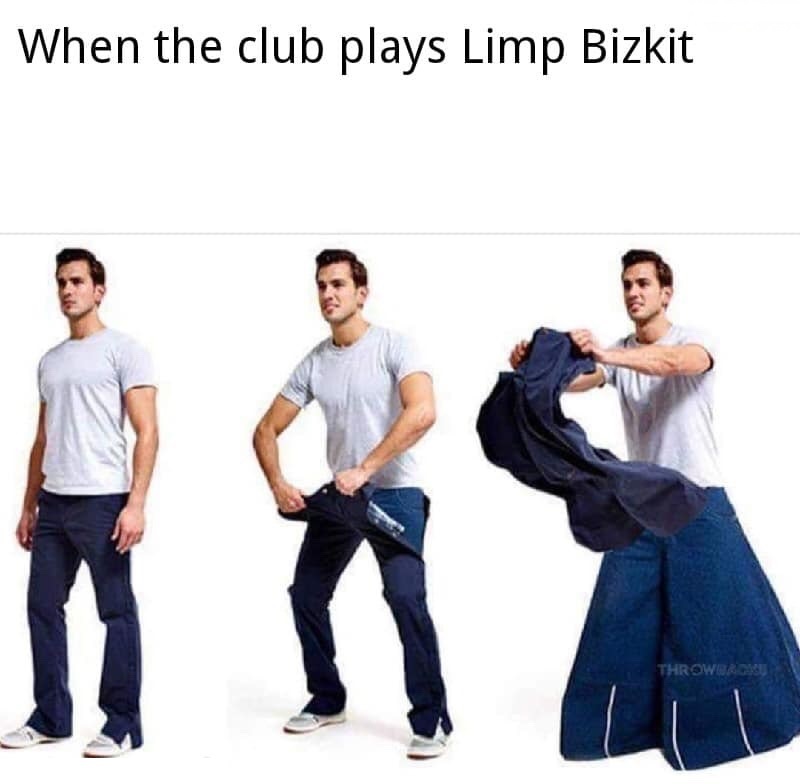 loli thigh - When the club plays Limp Bizkit Hrowercru