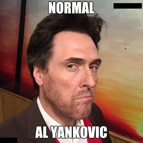 weird al yankovic short hair - Normal Alyankovic