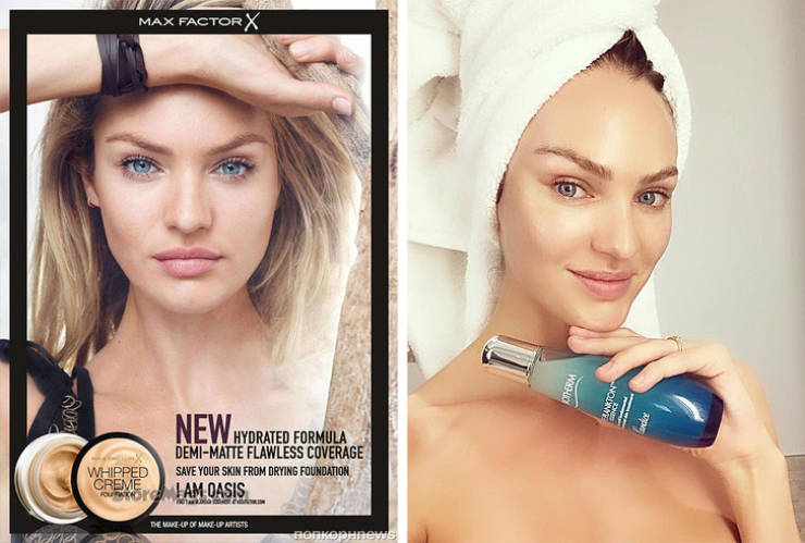 Candice Swanepoel — Max Factor