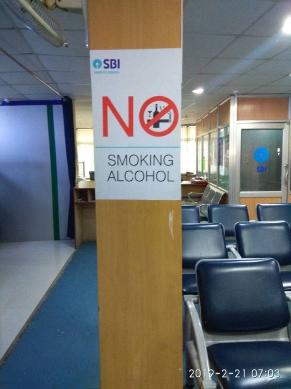 bad sign design - Sbi N Smoking Alcohol 2012221