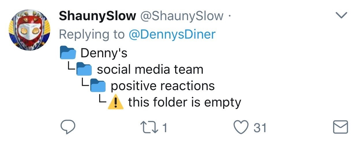 Denny's Called Out Bad Tippers and Got Roasted by the Internet