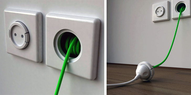 wall extension cord