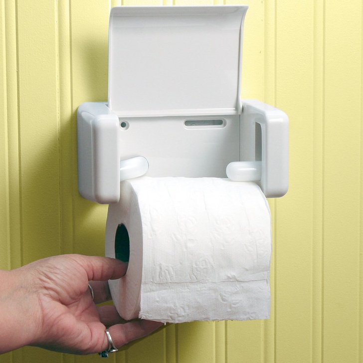 rubbermaid toilet paper holder