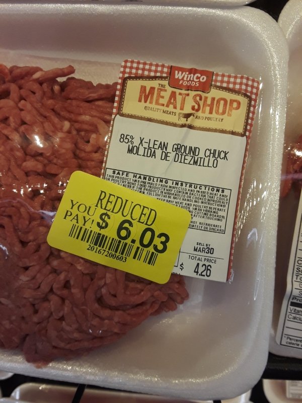 snack - Winco Foods Meat Shop Quality Meats Safe Handling Instructions This Product Was Prepared From Inspected And Passed Wealandi Iness If The Product Is Usmanoled Or Cooreo Miproperly To These Sale Handling Instructions Weed Raw Heat And Poultry Sepera