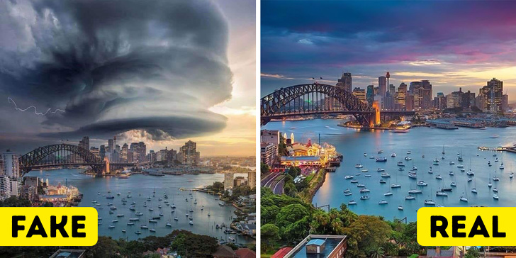 This mega storm never hit Sydney.
