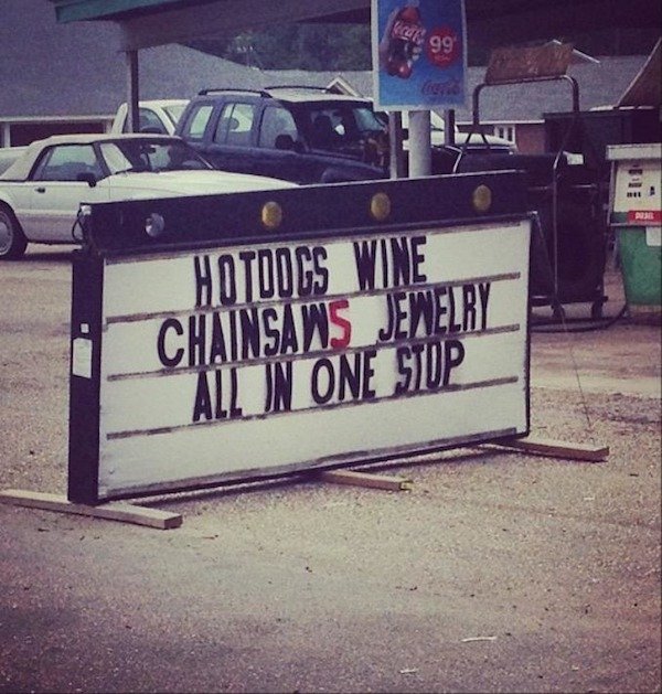 one stop shop funny - Hotddcs Wine Chainsaws Jewelry All In One Stop