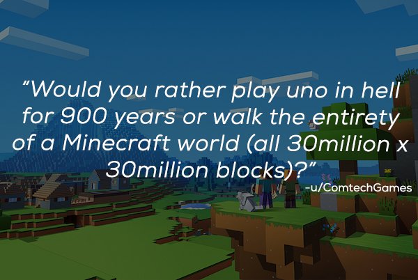 24 Games of "would you rather" that will make you sweat.