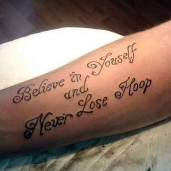 30 WTF tattoos that people actually got.