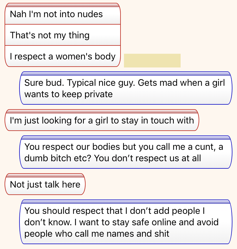 Incel Loses His Mind When A Girl Rejects Him