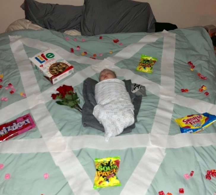 What this wife came home to on Valentine's day.