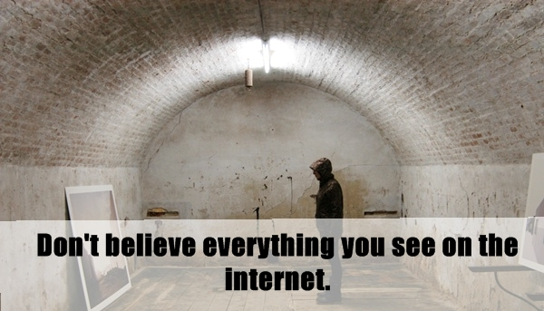 lifehack unwritten rule about arch - Don't believe everything you see on the internet.