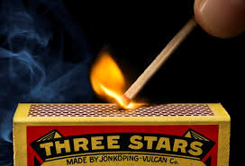 Facts - matches - Three Stars Made By Jonkoping Vulca.