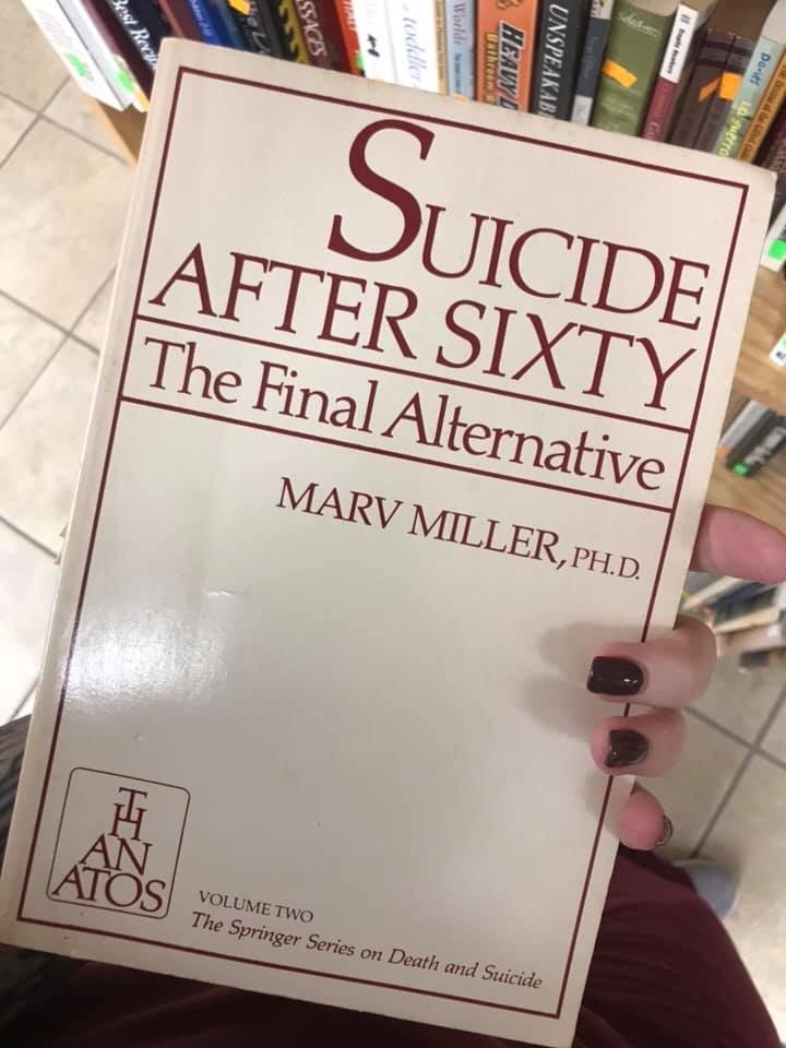 book - Sest Reru Ssaces Worlds 3 Heavy Unspeakabi Dont la guerra Suicide |After Sixty The Final Alternative Marv Miller, Ph.D. Atos Volume Two The Springer Series on Death and Suicide