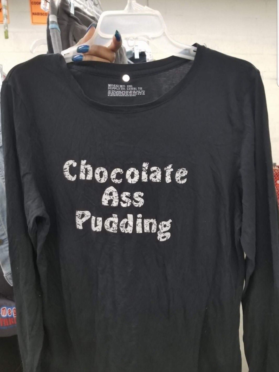 t shirt - Coon Nasco Mosera, Casual Tee Chocolate Ass Pudding Dec