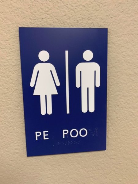 maori toilet sign