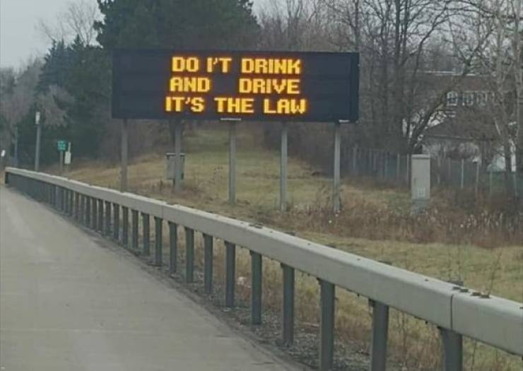 Humour - Do It Drink And Drive It'S The Law