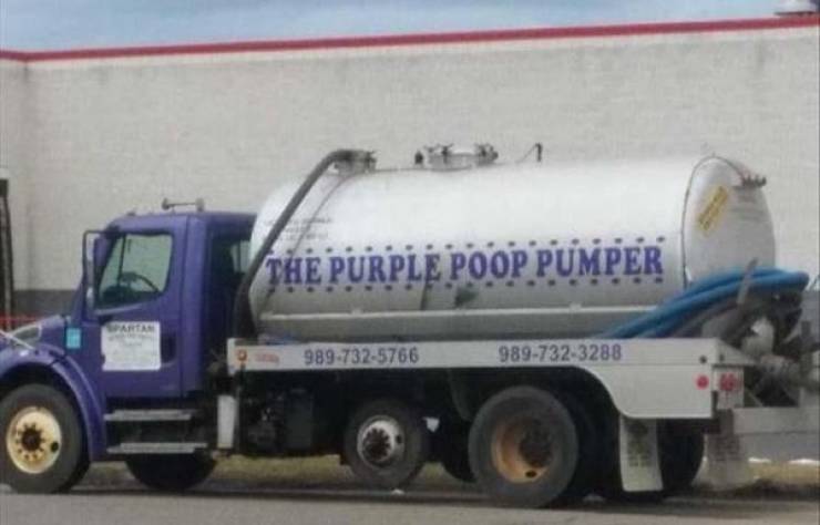 concrete mixer - The Purple Poop Pumper 9897325766 9897323288