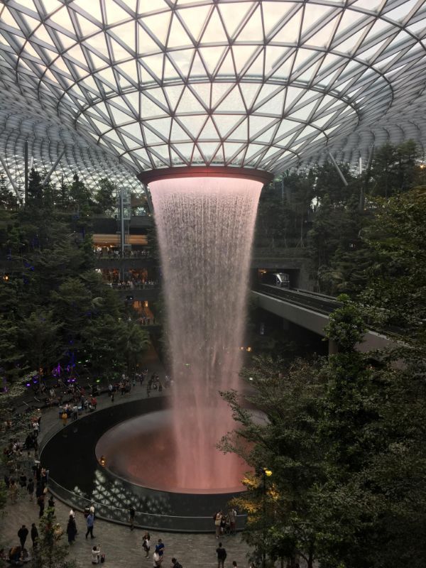 jewel changi waterfall