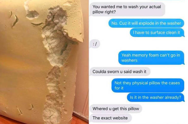 18 Husbands who are lucky to still be married.