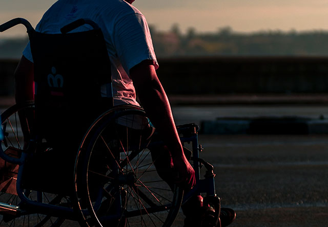 Wheelchair athletes have been known to intentionally injure themselves on the lower body. This raises their blood pressure for increased performance, and has been banned for cheating.