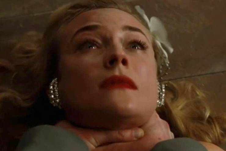 Diane Kruger – Inglourious Basterds. She passed out while being choked for a scene.