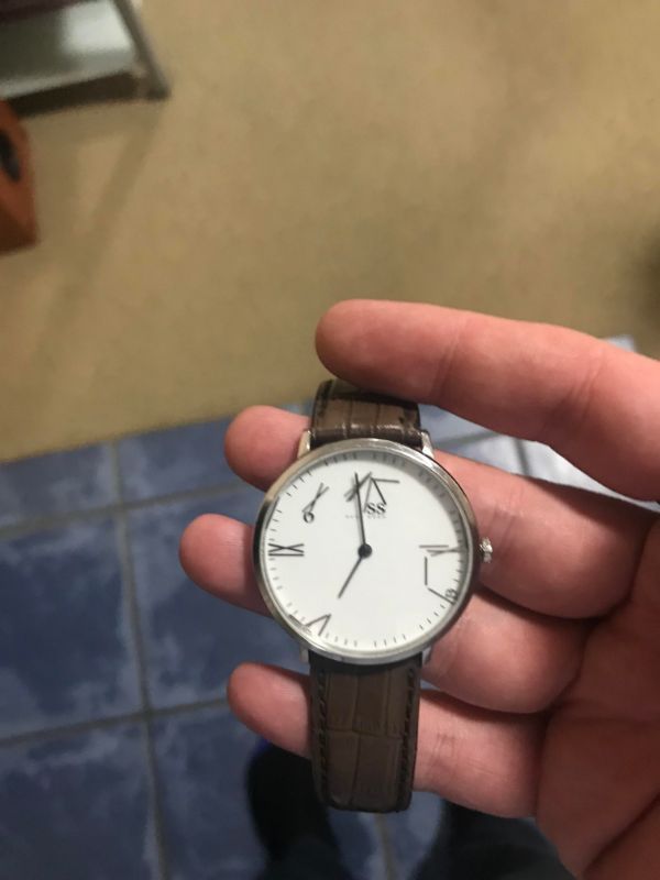 The numbers fell off when this watch was dropped.