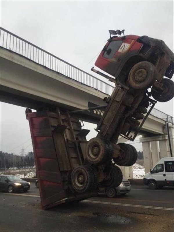 29 Mishaps that happened on the road.