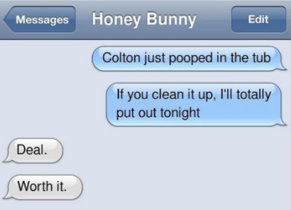 25 Sexts from married people.