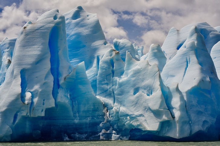 Glacier in Chile.