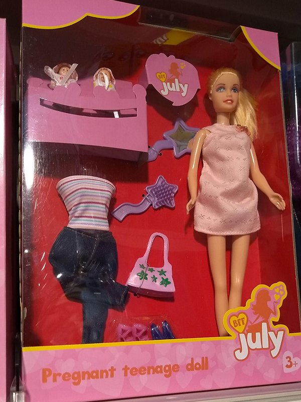 barbie - July Pregnant teenage doll