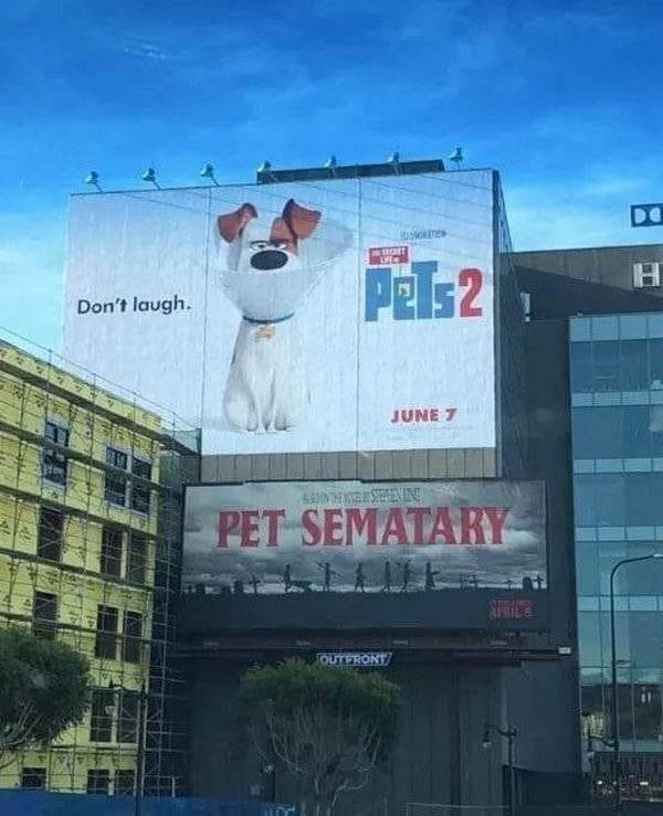 wtf secret life of pets pet sematary - Don't laugh. June 7 Therslite Pet Sematary Outfront