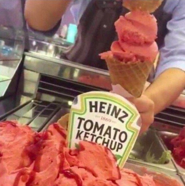 wtf heinz ketchup ice cream - Heinz Ketchup 18