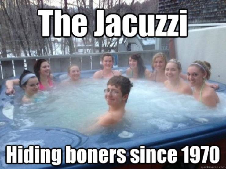 Teens caught having sex in a hot tub.