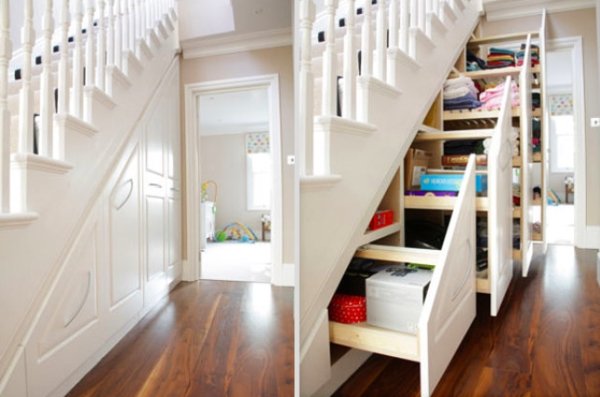 under stairs storage ideas