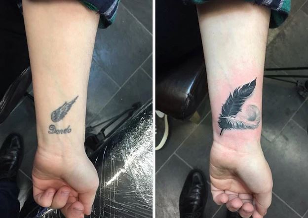 simple cover up tattoo designs