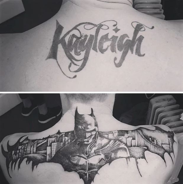 tattoo name cover up - Kyleigh