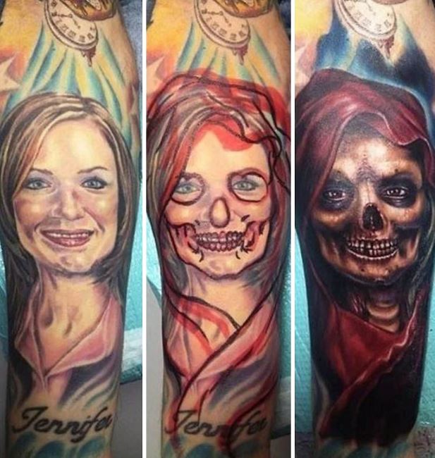 ex wife tattoo cover up - Ferrite